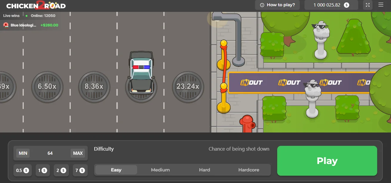 High multiplier in Chicken Road 2